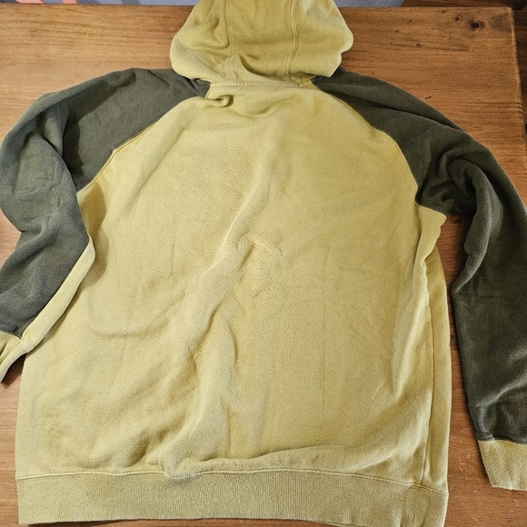 Columbia Vintage Long Sleeve Hoodie Sweatshirt Green Size XXL - Picture 8 of 9